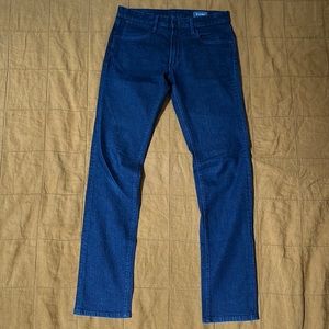 Bonobos Blue Jeans Premium 4-Way Stretch 32x36 Slim Dark Wash